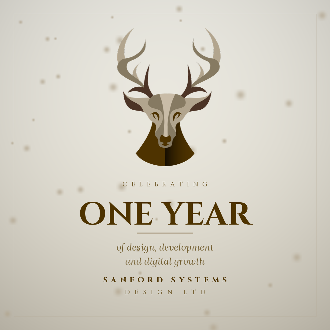 Sanford Systems Design LTD Celebrating one year of digital marketing